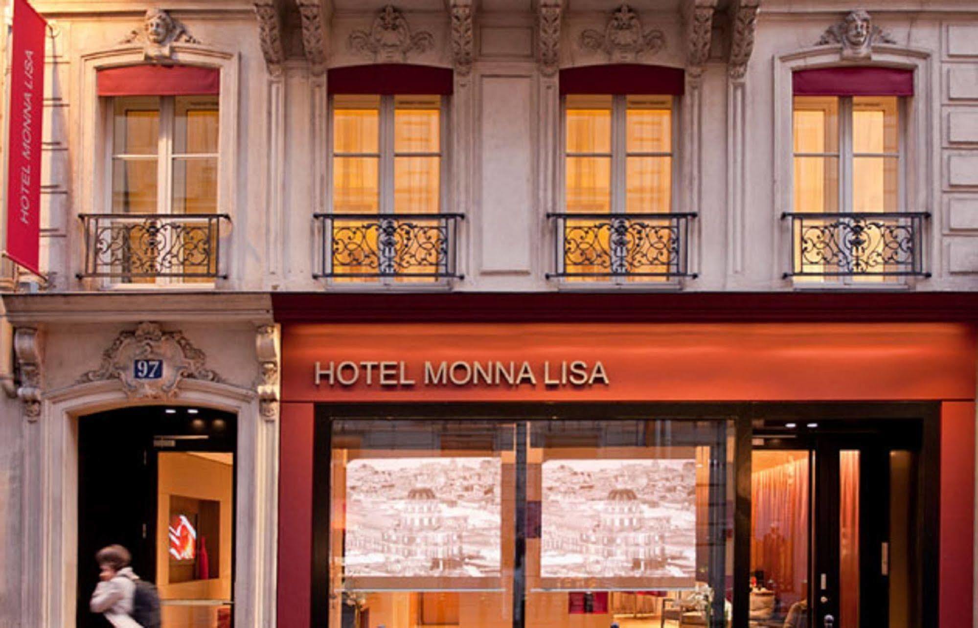 Hôtel Monna Lisa Champs Elysées París Exterior foto
